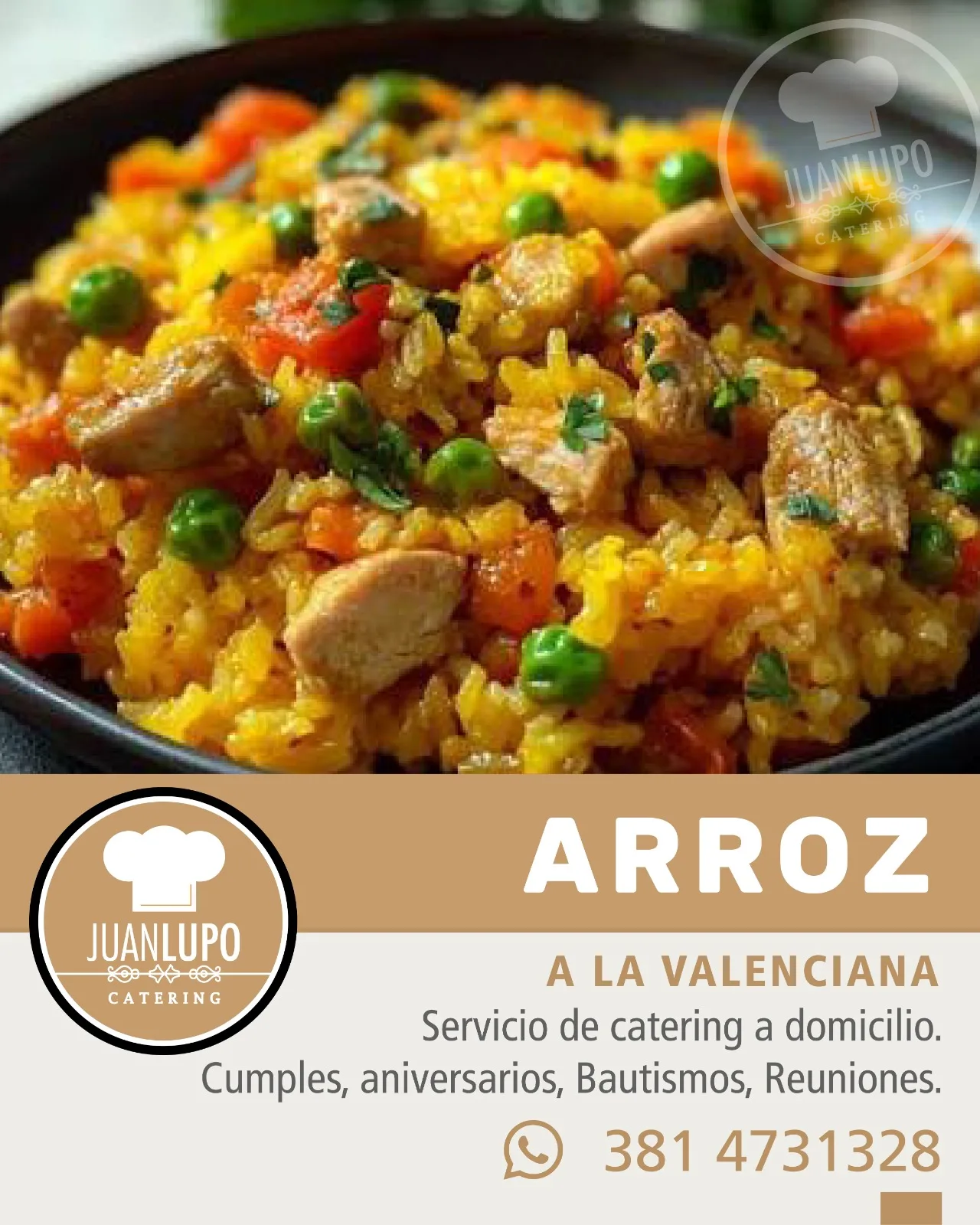 Foto de Arroz a la Valenciana de Autor Juan Lupo Catering